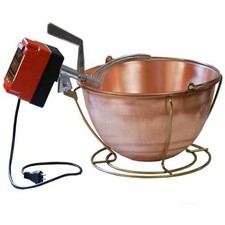 Paiolo rame mescolatore - paiolo,