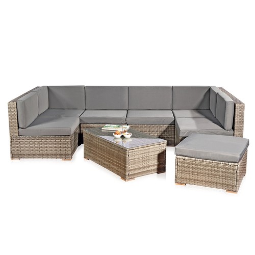 Salotto polyrattan mobili - salotto,
