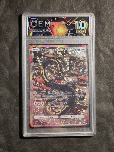 Pokemon rayquaza graded - pokemon,