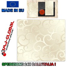 COPRI PIANO COTTURA FORNELLI TAGLIERE PIASTRA PANNELLO IN VETRO TEMPERATO 52x60