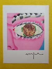 Litografia Ugo Nespolo "La