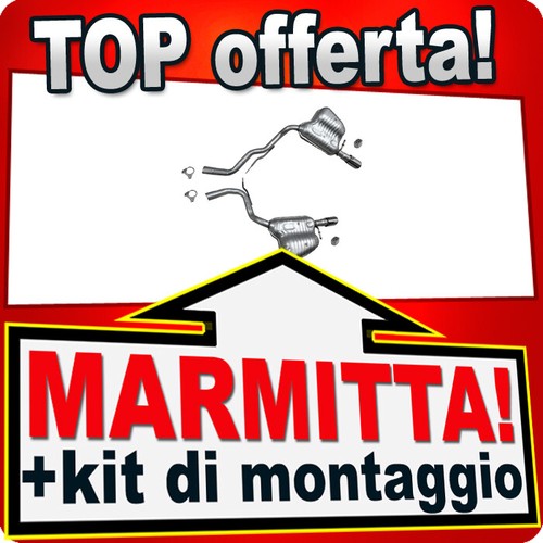 Silenziatore posteriore per - silenziatore,