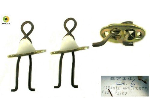 Coppia tirante gancio portiera - coppia,