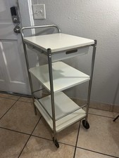 Carrello portautilità vintage in metallo Ikea 3 livelli bar cucina