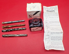 4 penne stilografiche vintage