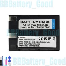 1x Batteria per Pentax D-Li50