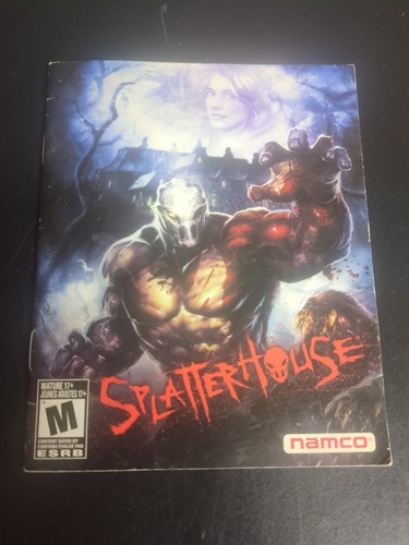 Splatterhouse ps3 manuale - -,