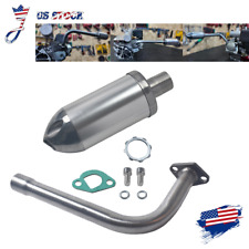 Marmitta scarico argento per