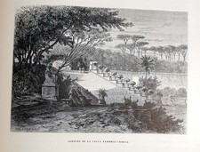 1875 ROMA = GIARDINI DI VILLA