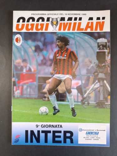 Programma ufficiale oggi milan - programma,