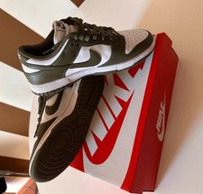 Nike dunk low olive white - w,