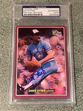 Dave Stieb 1984 Donruss Action