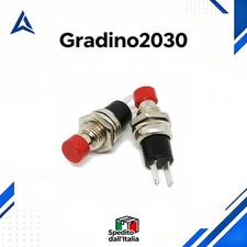 Pulsante Momentaneo PBS-110 Mini ON/OFF Switch NC Rettangolare SPDT 27.5x10mm