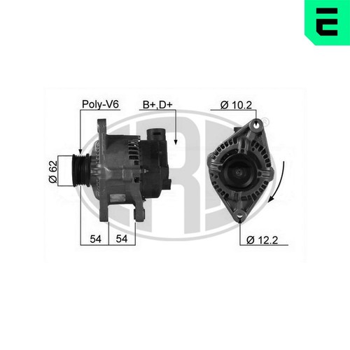 Generatore alternatore era - generatore,
