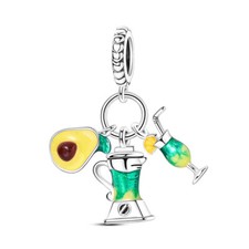 Ciondolo spremiagrumi avocado