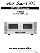 Amplificatore Marantz SM1000