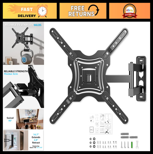 Full motion wall mount - tv,