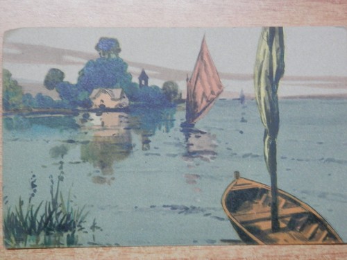 Vecchia cartolina illustrata - , d
