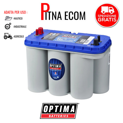 Batteria optima blue top agm - batteria,