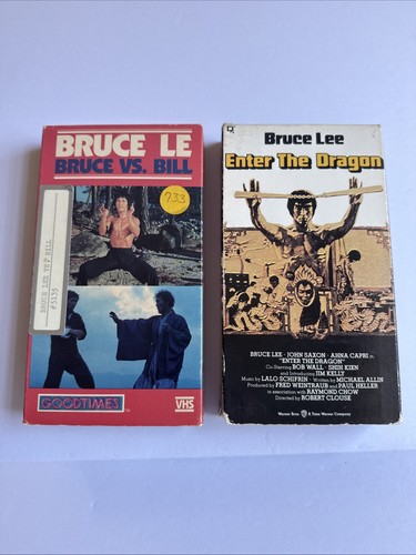 Bruce lee vhs lot - bruce,