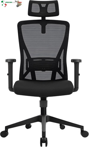 Sedia ufficio con schienale - da,