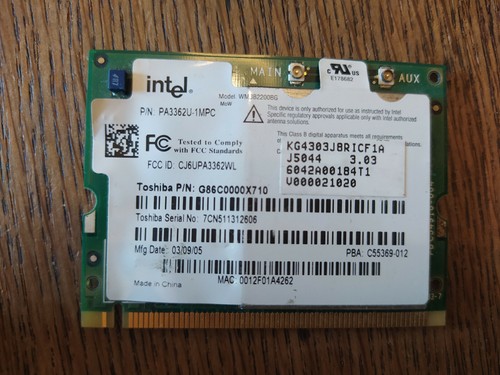 Intel pro wireless 2200bg - intel,