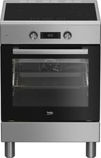 Beko Cucina a Induzione 4 Fuochi Forno Elettrico Ventilato 60x60 Cl.A FSE69300X