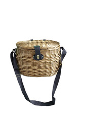 Cesto per funghi in vimini con tracolla