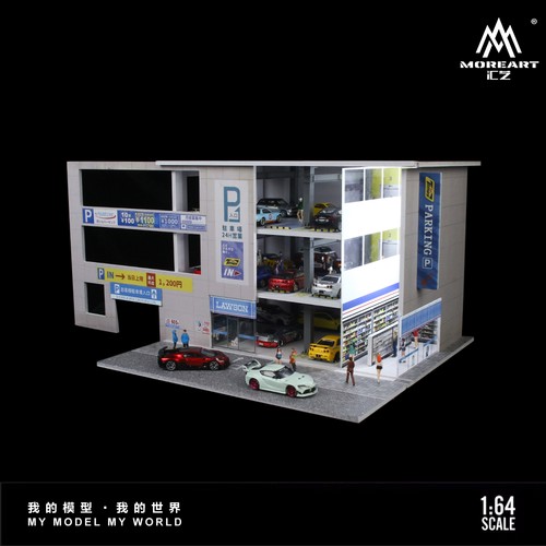 Diorama garage scena - garage,
