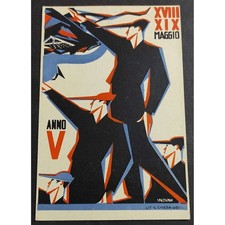 Cartolina Gruppo Universitario F. "Guido Resen" - Ill. Spazzapan