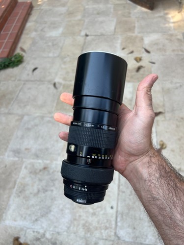 Objectif nikkor 300mm 5 - 300mm, f/4.5