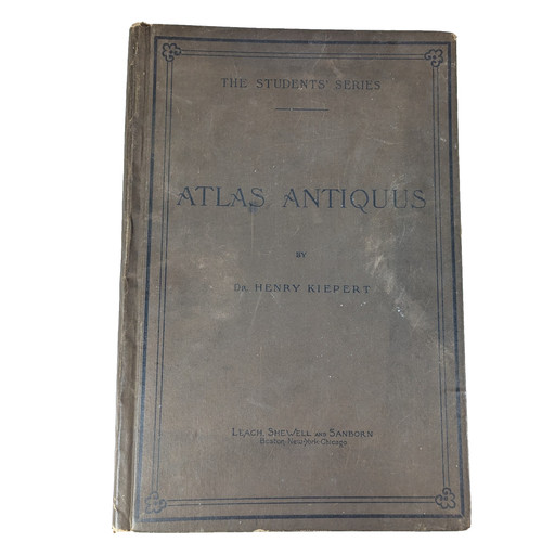 1892 atlas antiquus henry - 1892,