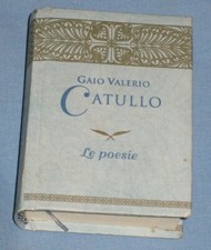 LE POESIE - Catullo - i Tesori della Poesia in Miniatura - De Agostini  (Z4)