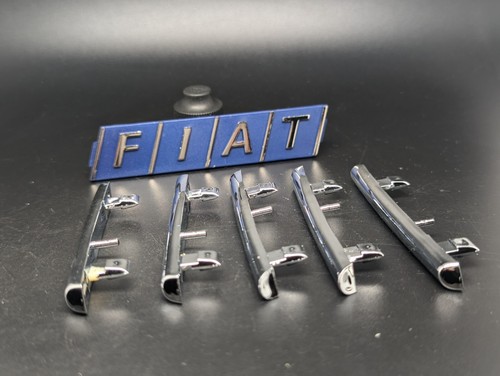 Fiat kit set baffi logo - fiat,