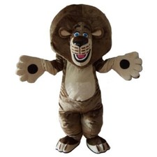 Mascotte Re Leone Alex cartone