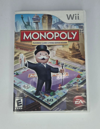 Monopoly nintendo wii complete - nintendo,