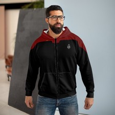 Felpa con cappuccio e zip