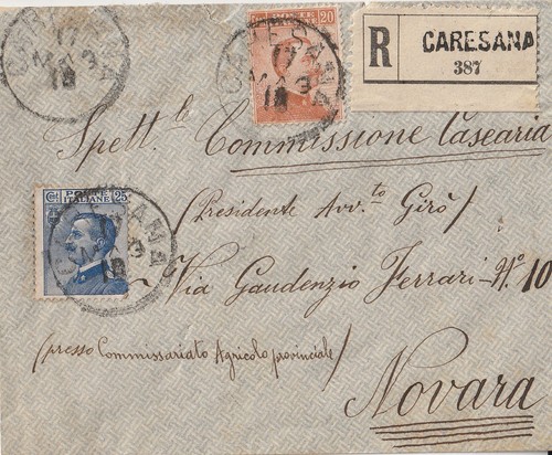 Caresana 5 1918 - 📜, 17.5.1918