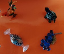 lotto oggetti in vetro