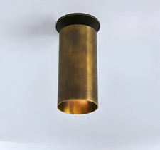 Plafoniera antica ottone metà