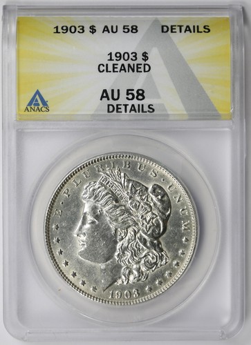Dollaro morgan 1903 au 58 - morgan, $1