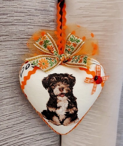 Decorazione cuore casa porta