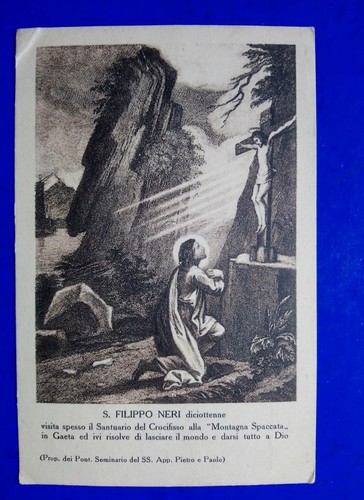 Cartolina filippo neri - 🔵,