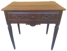 Unico Tavolino Scrittoio Consolle Luigi XVI Parmigiano in noce