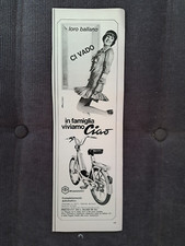 Werbung advertising Pubblicità MOTO PIAGGIO CIAO 1969  - raro -