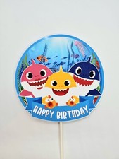 Baby Shark Birthday Cake