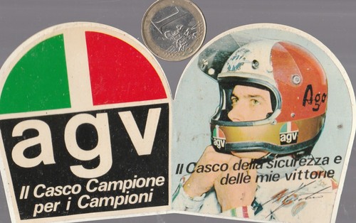 Autocollant moto agv - moto.,