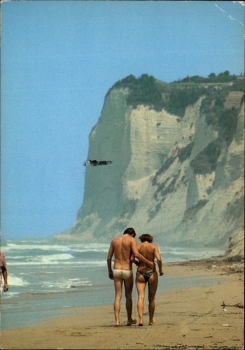 Spiaggia coppia corfù - spiaggia, grecia