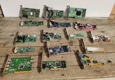 Computer Vintage Scheda Video Lotto Card Retrogame  Lan Video Varie Vga 