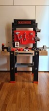 SMOBY BLACK DECKER BRICOLO CENTER +92 PEZZI 7600360701 USARO MA IN BUONE CONDIZ.